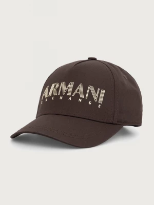 Obrázek produktu Armani Exchange kšiltovka dámská bavlněná hnědá