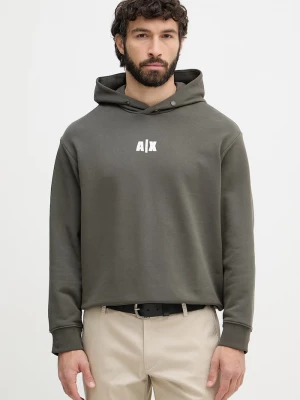 Obrázek produktu Armani Exchange mikina kapucí pánská bavlněná zelená