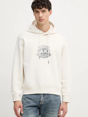 Obrázek produktu Armani Exchange mikina s kapucí pánská béžová