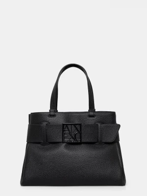 Obrázek produktu Armani Exchange nákupní taška dámská z imitace kůže černá