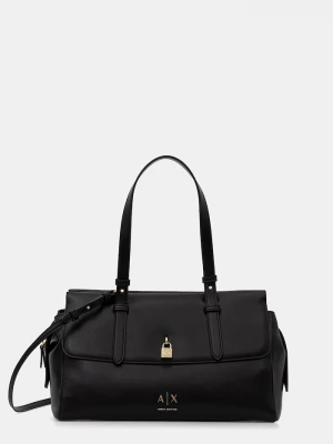 Obrázek produktu Armani Exchange nákupní taška dámská z imitace kůže černá