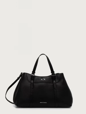 Obrázek produktu Armani Exchange nákupní taška dámská z imitace kůže černá