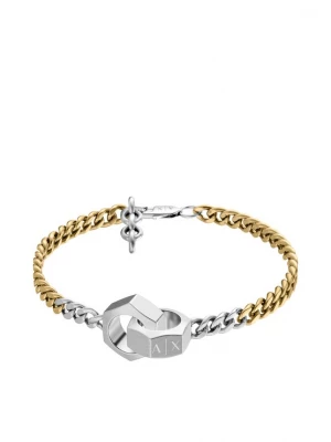 Obrázek produktu ARMANI EXCHANGE Náramek 'CLASSIC' zlatá / stříbrná