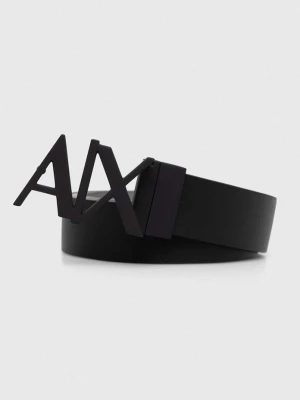 Obrázek produktu Armani Exchange Oboustranný kožený pásek Armani Exchange černá