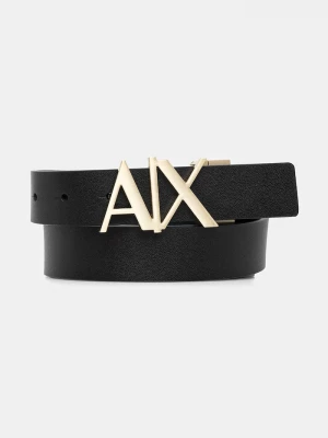 Obrázek produktu Armani Exchange Oboustranný kožený pásek černá