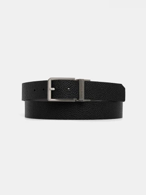 Obrázek produktu Armani Exchange oboustranný pásek pánský kožený černá