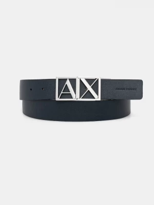 Obrázek produktu Armani Exchange oboustranný pásek pánský kožený hnědá