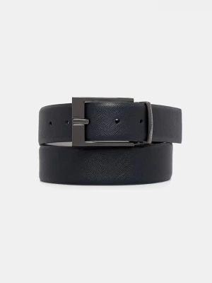 Obrázek produktu Armani Exchange oboustranný pásek pánský námořnická modř