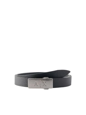 Obrázek produktu ARMANI EXCHANGE Opasek černá / stříbrná