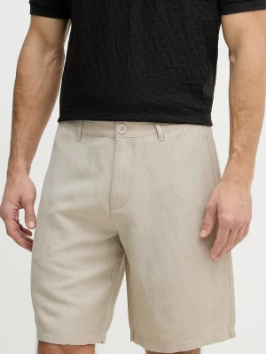Obrázek produktu Armani Exchange pánské šortky se lnem béžová