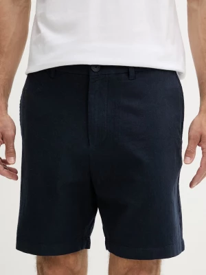 Obrázek produktu Armani Exchange pánské šortky se lnem námořnická modř