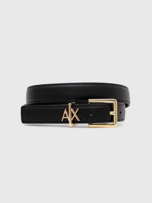 Obrázek produktu Armani Exchange pásek dámský kožený černá