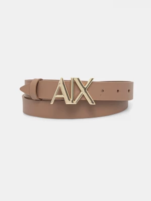Obrázek produktu Armani Exchange pásek dámský kožený hnědá