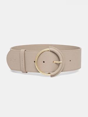 Obrázek produktu Armani Exchange pásek dámský z imitace kůže béžová