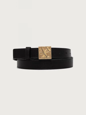 Obrázek produktu Armani Exchange pásek dámský z imitace kůže černá