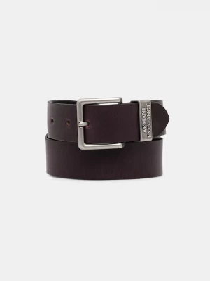 Obrázek produktu Armani Exchange pásek pánský kožený hnědá