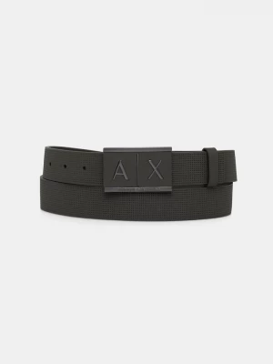 Obrázek produktu Armani Exchange pásek pánský kožený zelená
