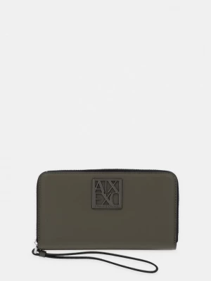 Obrázek produktu Armani Exchange Peněženka dámská z imitace kůže zelená
