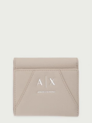 Obrázek produktu Armani Exchange Peněženka dámská z imitace kůže béžová