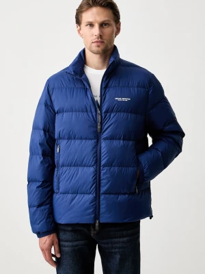 Obrázek produktu Armani Exchange péřová bunda pánská námořnická modř