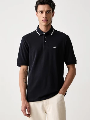 Obrázek produktu Armani Exchange polo bavlněné námořnická modř