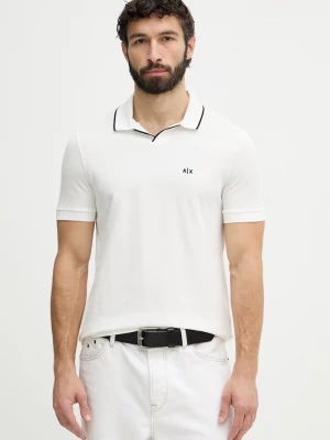 Obrázek produktu Armani Exchange polo pánské bavlněné béžová