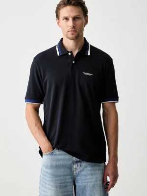 Obrázek produktu Armani Exchange polo pánské bavlněné námořnická modř
