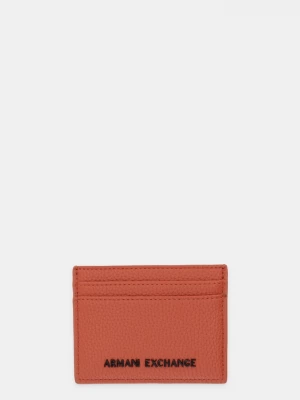 Obrázek produktu Armani Exchange Pouzdro na karty Armani Exchange oranžová