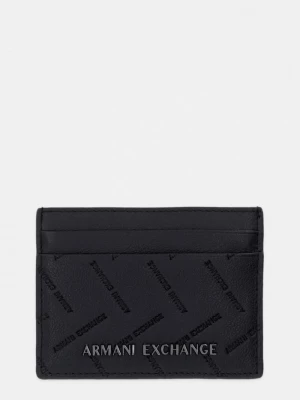 Obrázek produktu Armani Exchange pouzdro na karty pánské kožené černá