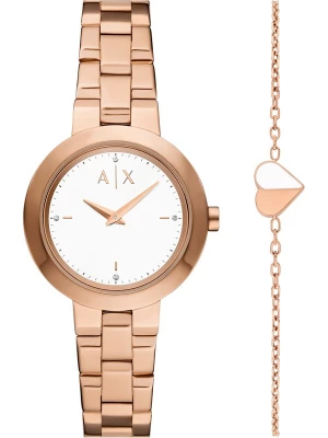 Obrázek produktu ARMANI EXCHANGE Sada šperků růže / bílá