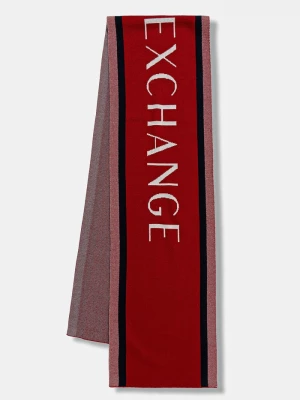 Obrázek produktu Armani Exchange Šála s přídavkem vlny Armani Exchange červená