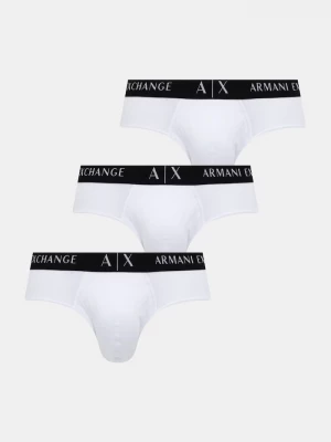 Obrázek produktu Armani Exchange slipy pánské bavlněné s elastanem 3-pack