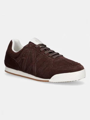 Obrázek produktu Armani Exchange sneakers boty dámské semišové hnědá