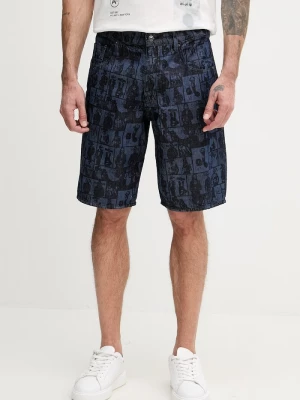 Obrázek produktu Armani Exchange šortky pánské bavlněné námořnická modř