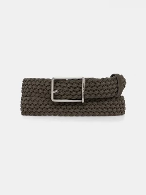 Obrázek produktu Armani Exchange textilní pásek pánský semišový zelená