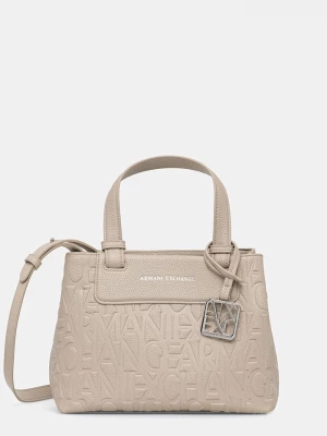 Obrázek produktu Armani Exchange tote taška dámská z imitace kůže béžová