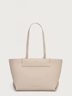 Obrázek produktu Armani Exchange tote taška dámská z imitace kůže béžová