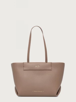 Obrázek produktu Armani Exchange tote taška dámská z imitace kůže béžová