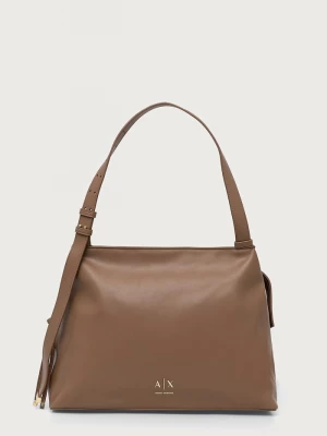 Obrázek produktu Armani Exchange tote taška dámská z imitace kůže béžová