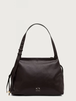 Obrázek produktu Armani Exchange tote taška dámská z imitace kůže hnědá