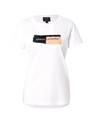 Obrázek produktu ARMANI EXCHANGE Tričko béžová / černá / bílá