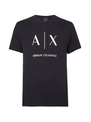 Obrázek produktu ARMANI EXCHANGE Tričko marine modrá / bílá