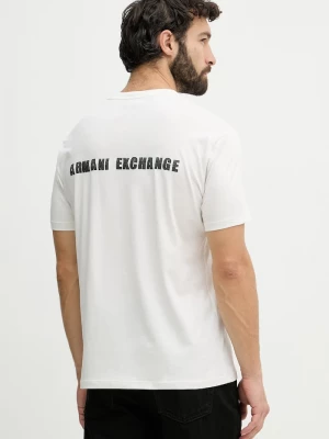 Obrázek produktu Armani Exchange tričko pánské bavlněné béžová