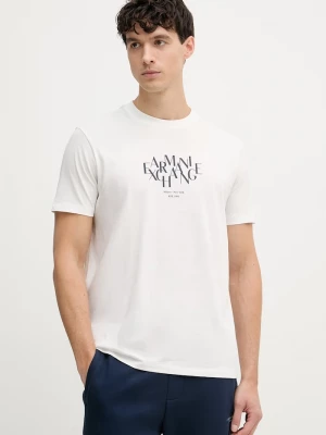 Obrázek produktu Armani Exchange tričko pánské bavlněné béžová