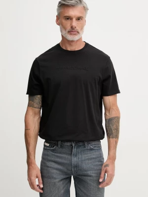 Obrázek produktu Armani Exchange tričko pánské bavlněné černá
