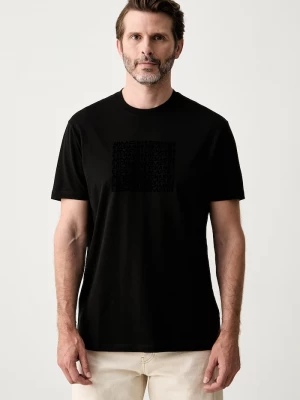 Obrázek produktu Armani Exchange tričko pánské bavlněné černá