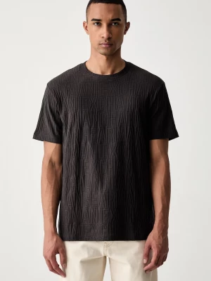 Obrázek produktu Armani Exchange tričko pánské bavlněné hnědá