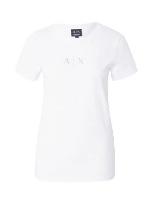Obrázek produktu ARMANI EXCHANGE Tričko stříbrná / bílá