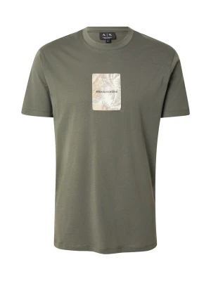 Obrázek produktu ARMANI EXCHANGE Tričko velbloudí / olivová / bílá