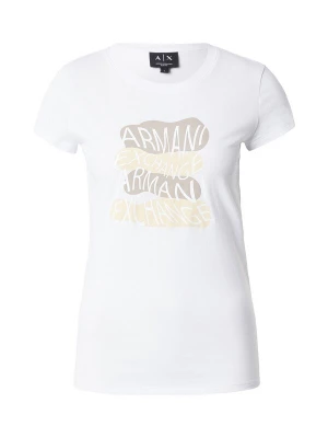 Obrázek produktu ARMANI EXCHANGE Tričko velbloudí / režná / bílá